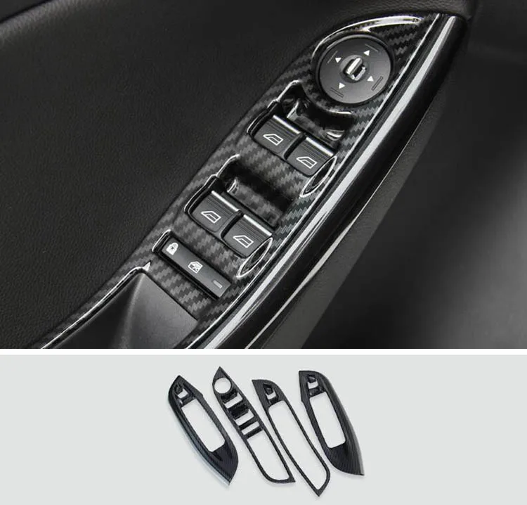 Стайлинг автомобиля внутренняя дверная ручка панель рамка отделка Литье