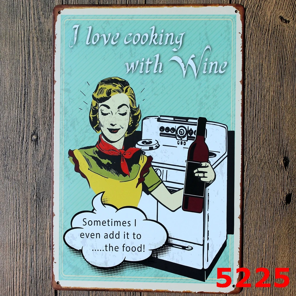 Винтажная металлическая живопись "Винная реклама" настенные наклейки ремесла для ресторанов, баров, кафе и домашнего декора.