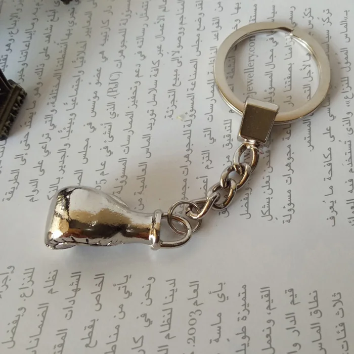 Новый дизайн боксерские перчатки брелок-горячий классный металлический брелок