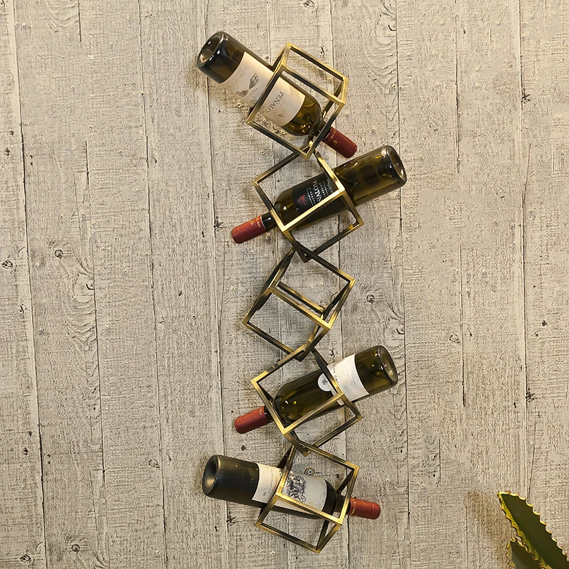 Креативный винный шкаф в стиле ретро украшение для бара индустриальном стойка