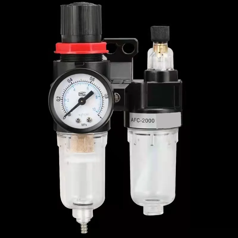 AFC2000 Oil Water Separator Air Compressor Filter Pneumatic Separation Pressure Regulating Valve | Автомобили и мотоциклы