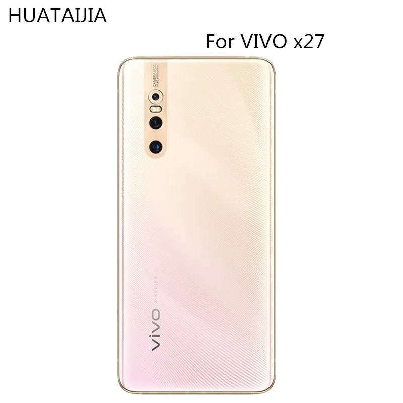 VIVO x27-carcasa trasera de bater&iacute;a, carcasa trasera de cristal original para VIVOx27, V1838A, nueva-2