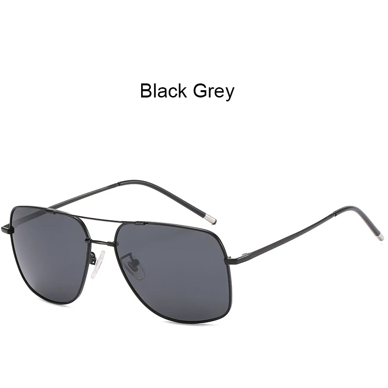 C1 black grey HBK, пилота, недеформируемые фотохромные солнцезащитные очки, винтажные, хамелеон, меняющие цвет, материал памяти, очки для вождения, Gafas De Sol - Цвет линз: C1 black grey