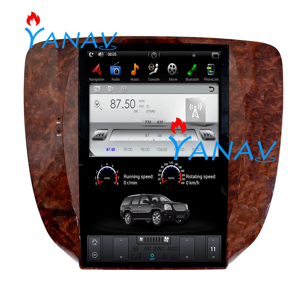 

12,1 дюймовый автомобильный gps-навигатор для-GMC YUkon 2007-2012/для-chevrolet tahoe 2007-2012/для-chevrolet silverado Radio Stereo multime