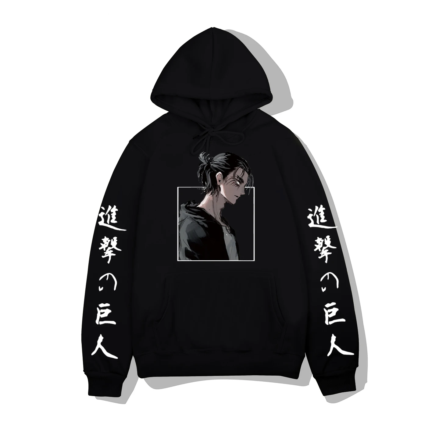 

Anime Attack on Titan Men Hoodies Pullovers Tops Tracksuit Men Women Threaded cuffs Sweatshirts Hoodie Hot