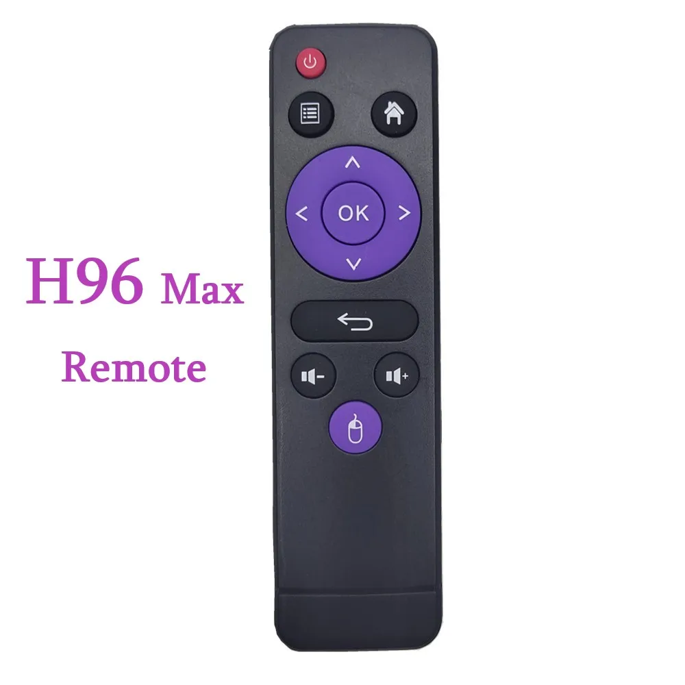 Новый пульт дистанционного управления IR H96 MAX для H96Max X3 Mini Mx10pro MX1 RK3318 H6 Android TV BOX