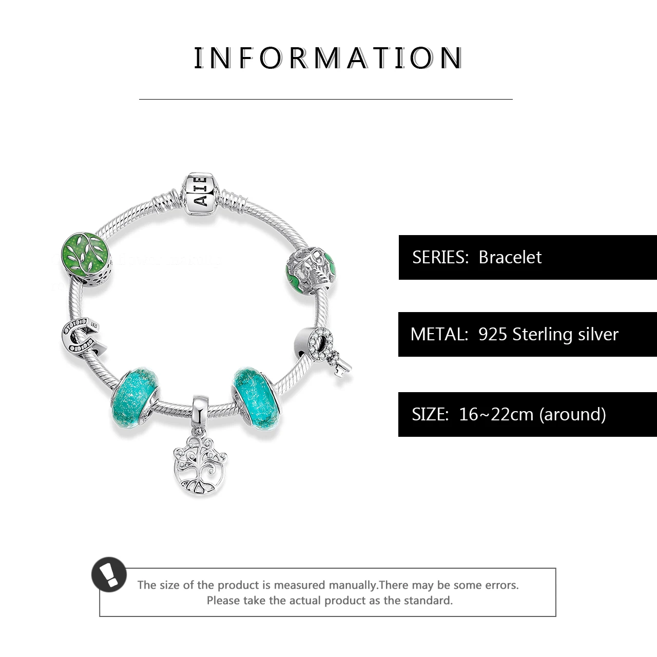 Женский браслет из серебра 925 пробы | Украшения и аксессуары