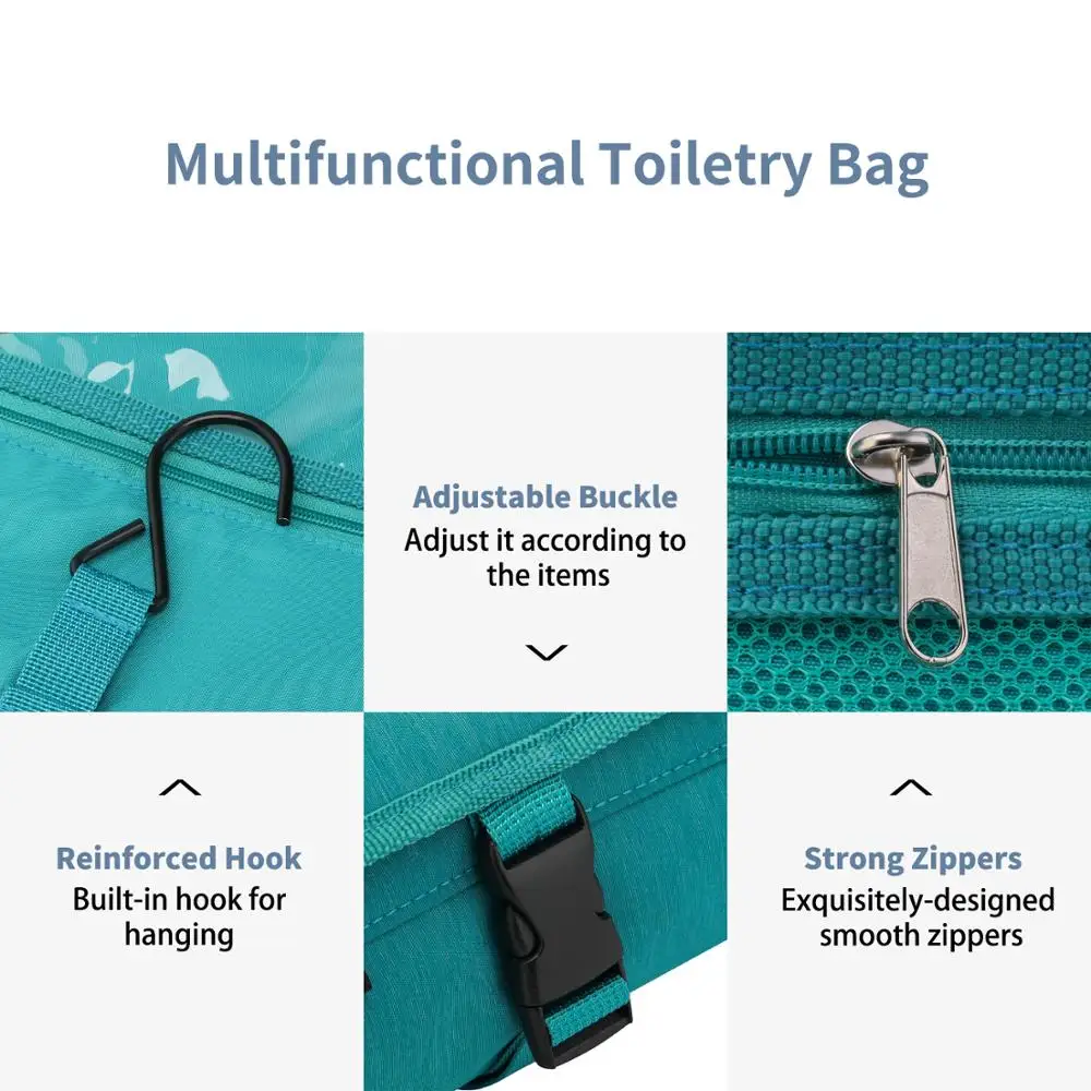 Подвесная сумка для туалетных принадлежностей Gonex водонепроницаемый дорожный