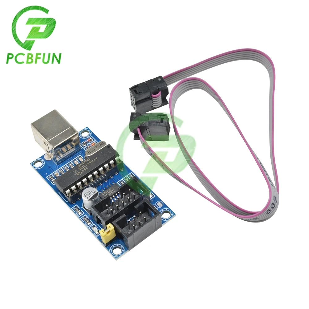 USBTiny USBtinyISP AVR ISP программатор загрузчик для Arduino IDE Atmega Chips R3 Mega 2560 с 10-контактным