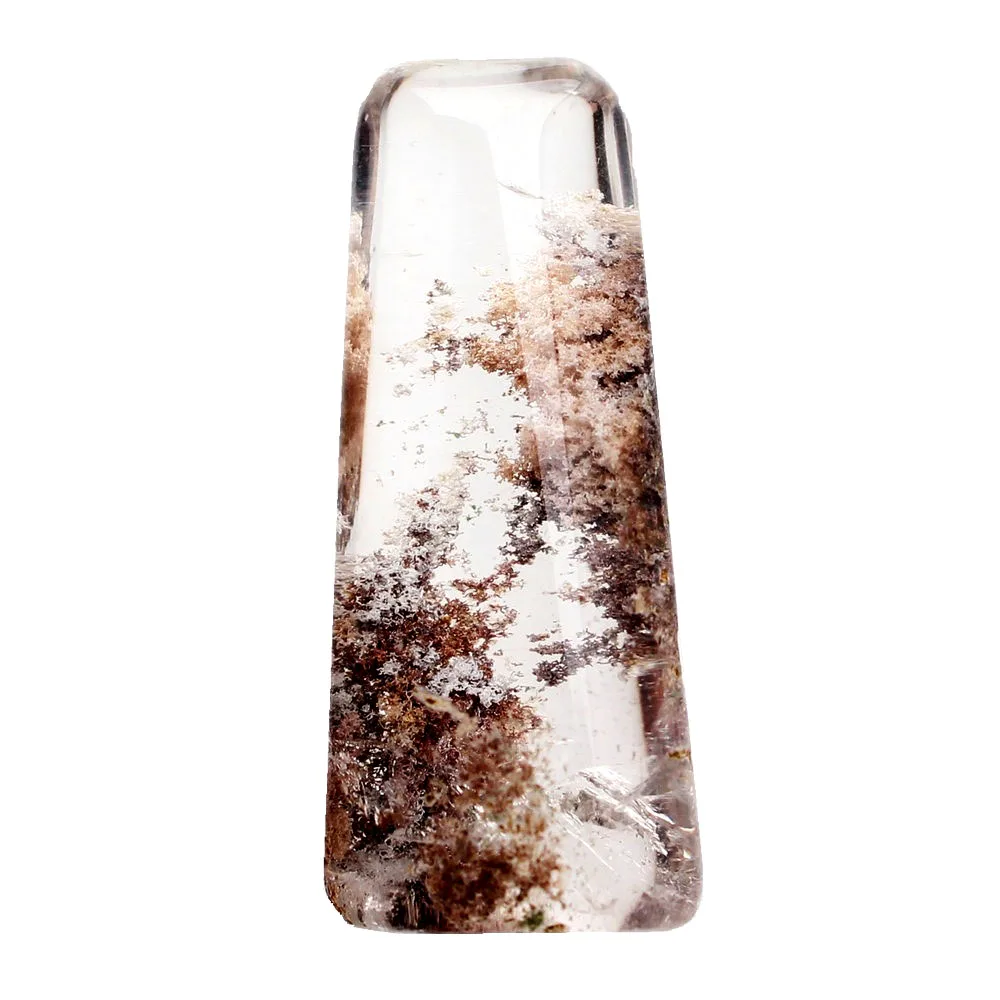 1 шт. натуральный редкий красочный сад призрак кристалл Кварцевый прямоугольный