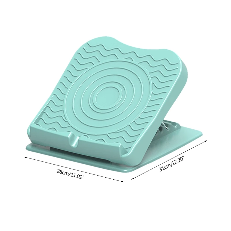 

Fitness Slant Board Foldable Wedge Calf Stretcher Muscle Stretching Training Incline Plate Pedal with 5-Level Angles