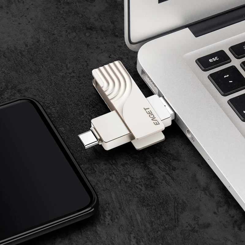 eaget mini pendrive 128gb type c usb flash drives 64gb otg usb 3 0 type c pen drive 32gb for samsung huawei xiaomi phones tablet free global shipping