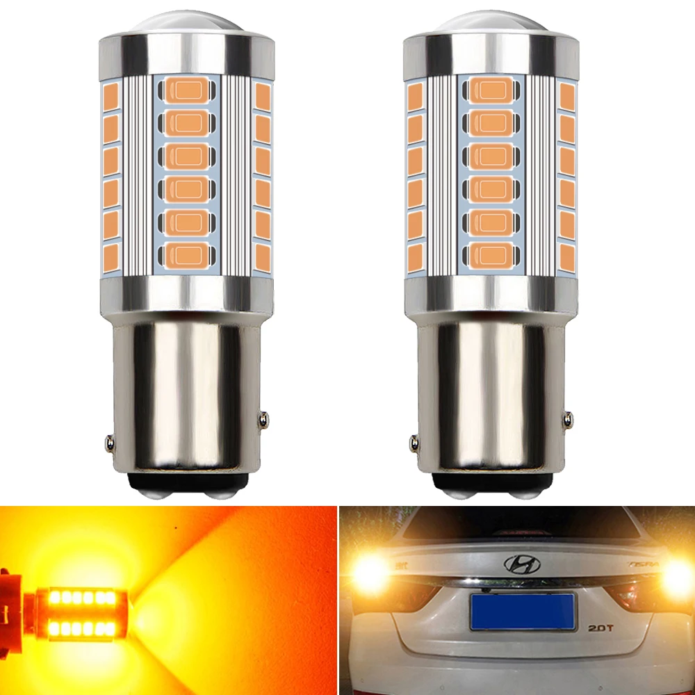 2x1157 BAY15D P21/5 Вт 1156 ba15s T20 7440 3157 светодиодный лампы для автомобиля задние тормоза