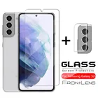2 в 1 Защитное стекло для Samsung S22 Ultra защита для камеры закаленное стекло для Samsung S21 S22 Plus Ultra S21 fe s22 стекло для объектива