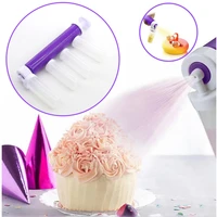 manual cake spray gun cake coloring duster baking decoration tool cake spray tube diy baking mold cake decorating tools