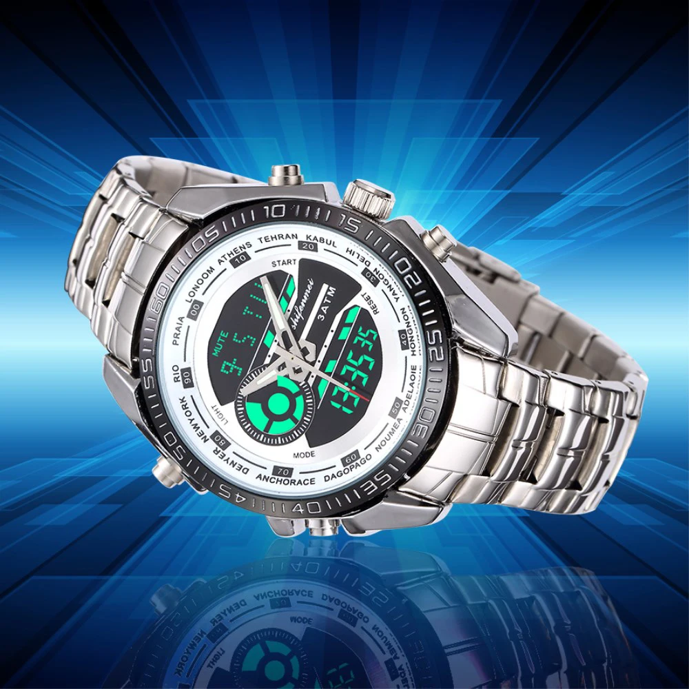

Shifenmei Watches Men 2020 Military Digital Watch Men Sports Outdoor Multi-functional Business Waterproof Watch erkek kol saati