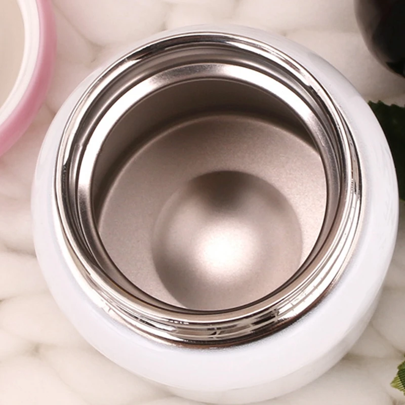 220 мл мини-термос для кофе вакуумная фляжка бутылка питьевой воды из нержавеющей