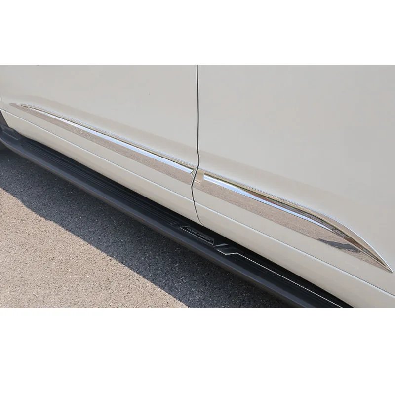 Lsrtw2017 Комплект кузова планки для toyota highlander 2013 2014 2015 2016 2017 2018 2019 комплект украшения