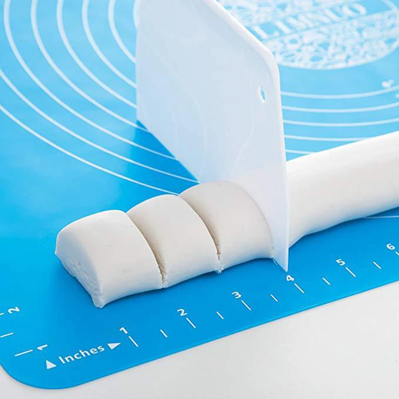 Large Size Silicone Baking Mat Scale Pad Non-Stick Fondant Pastry Cake Board Rolling Dough Tools Bakeware Liners | Дом и сад