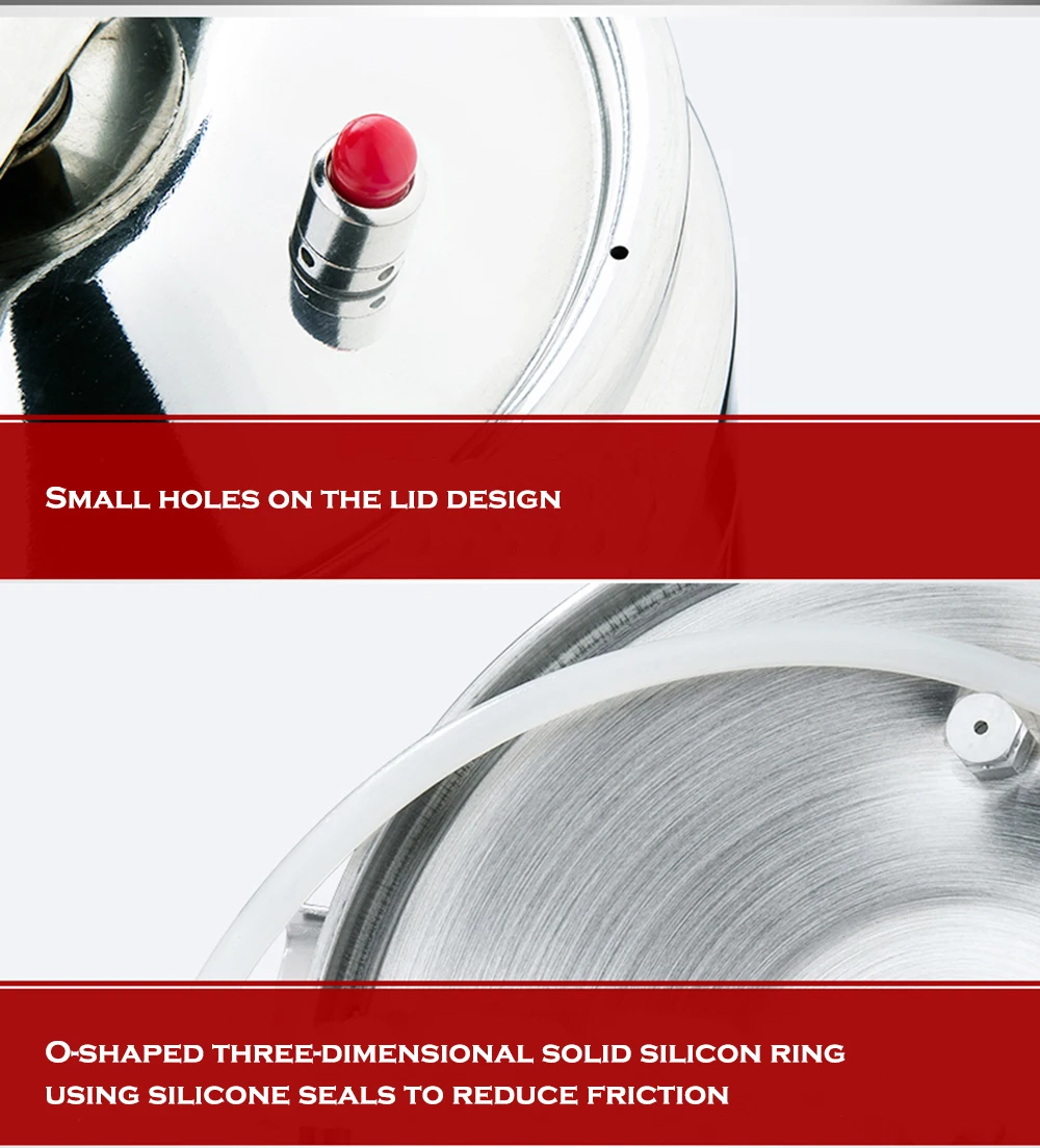 Давление плиты кастрюля для супа взрывозащищенное стекло посуда Кухня банки