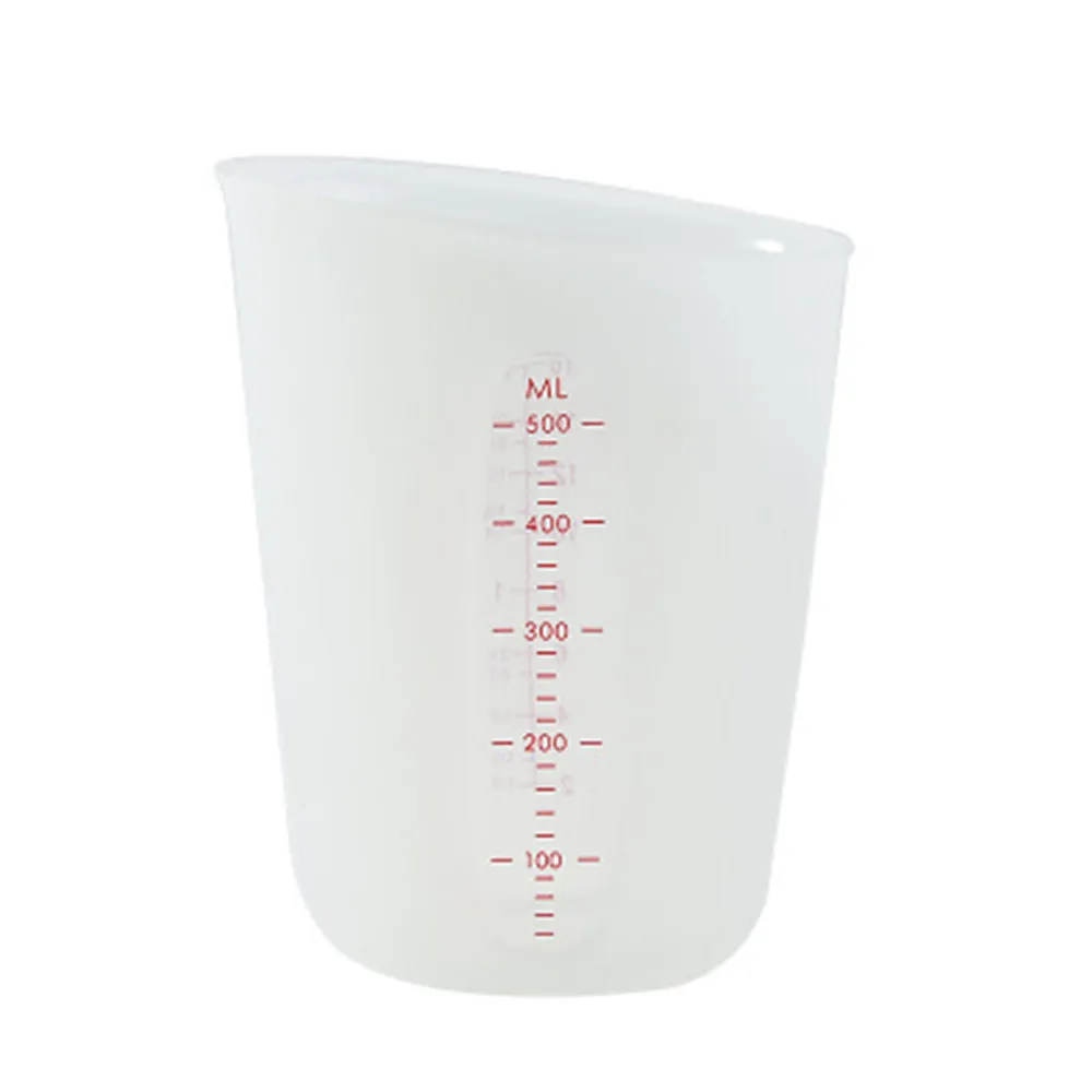 Exploding Food Grade Silica Gel Class: Translucent Internal And External Double Scale Soft 250ml500ml Measuring Cup | Дом и сад