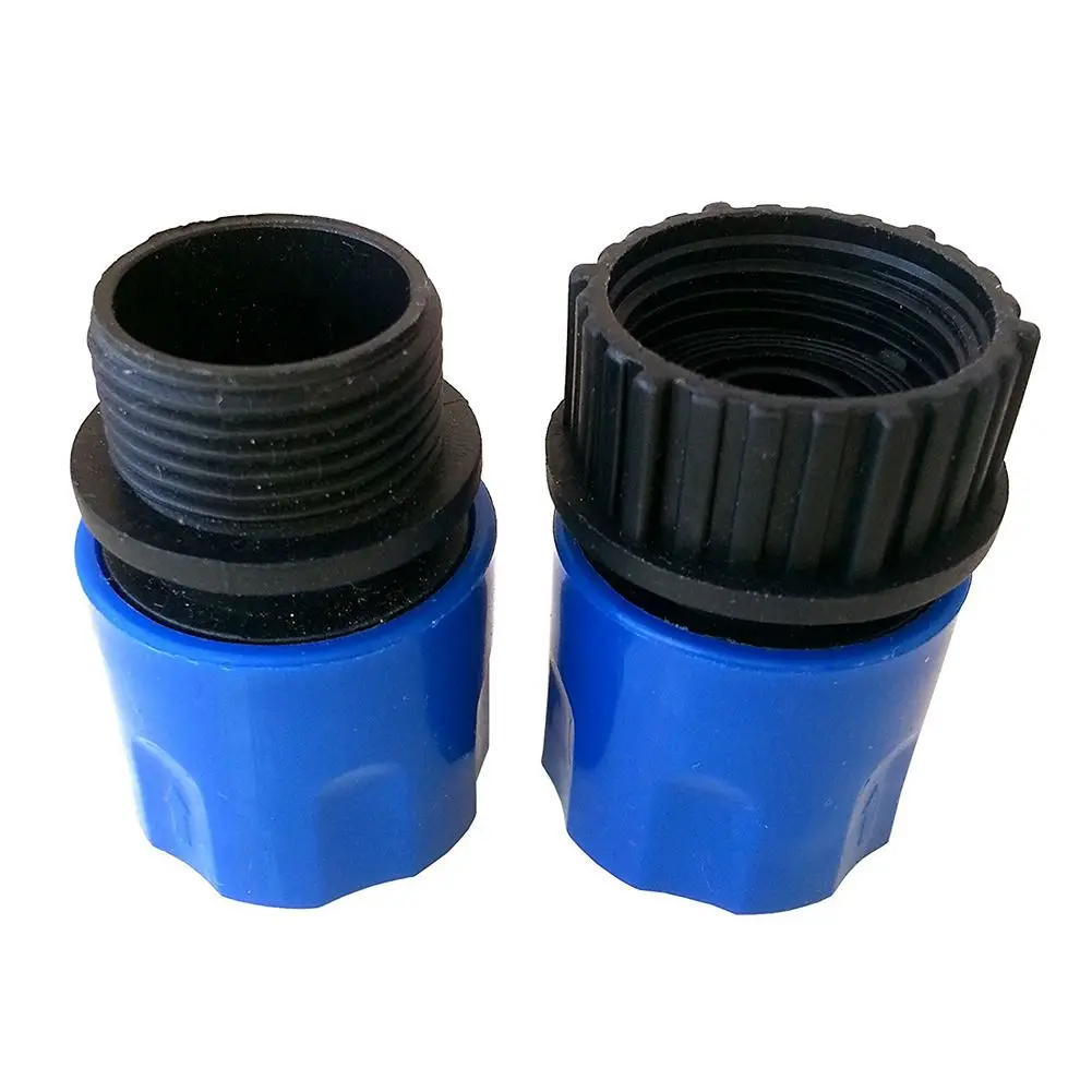 

1 Set Blue Expandable Stretch Hose Adapters Connector Quick Connect Tap and Spray Appliance Joint garden water Supplies