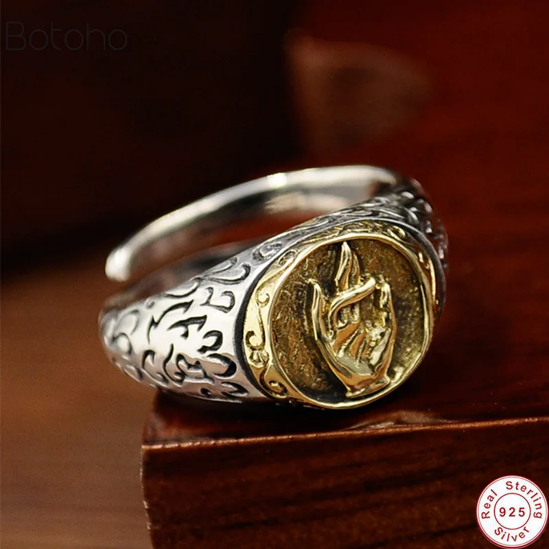 Новинка женское модное серебряное кольцо злые восточные вибрации шася Мани