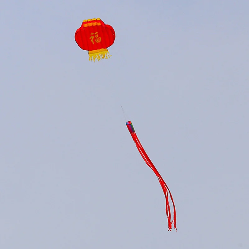 Новый 6 5 м Китайский традиционный культура фонарь воздушный змей с ручкой и
