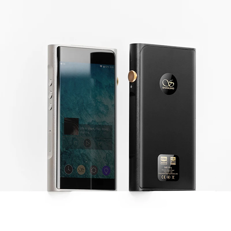 Портативный музыкальный MP3-плеер Shanling M6 Pro Hi-res Звук Hi-Fi Android Wi-Fi Bluetooth ESS ES9068AS DSD256 MQA