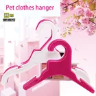 Всесезонная универсальная вешалка для одежды для домашних животных, вешалка для одежды для собак и кошек, розовая, красная, белая, маленькая, большая вешалка для одежды