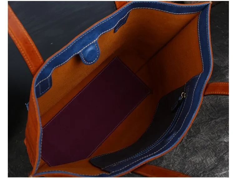 

Genuine Leather Tote Bag for Women New Arrival Pretty Vintage Shoulder Bag High Quality Leather Women Real Beautiful Handbags