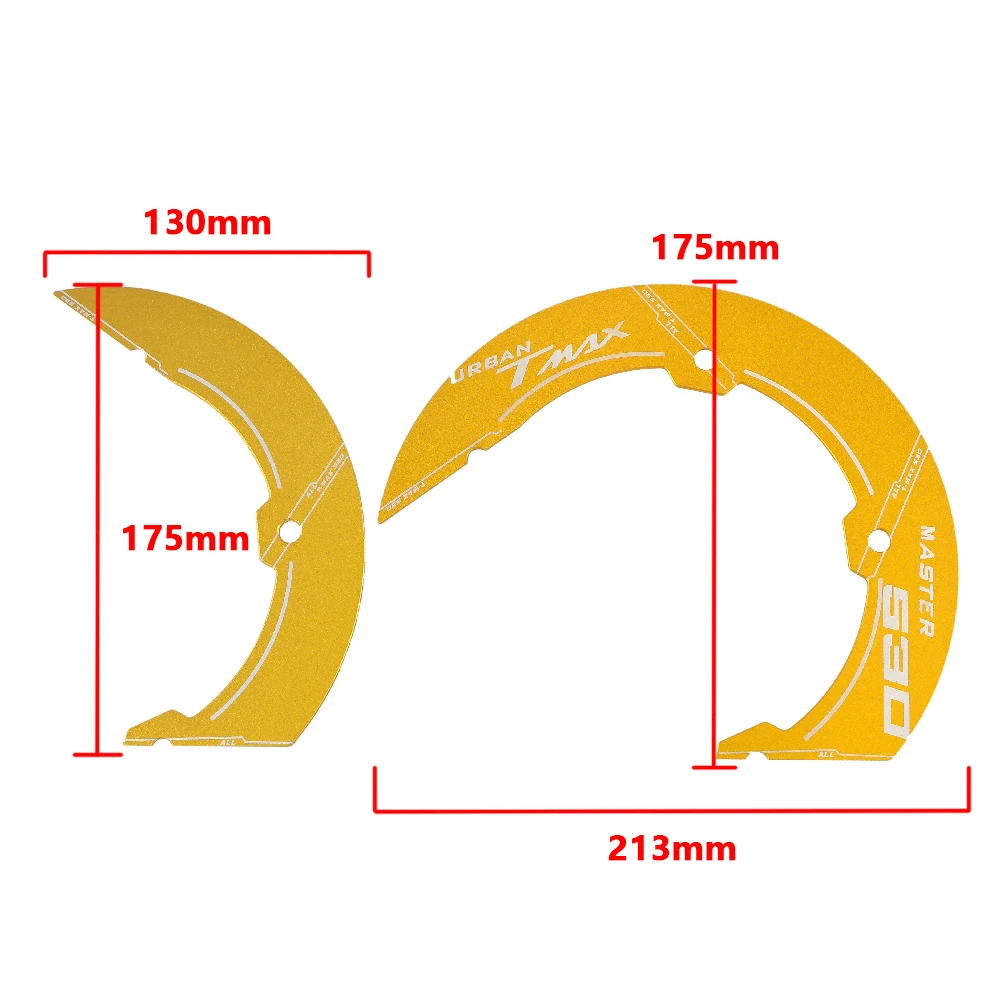 

For Yamaha TMAX 530 TMAX530 T-MAX530 T MAX 530 SX DX 17-19 Motorcycle CNC Aluminum Transmission Belt Pulley Cover 2017 2018 2019