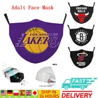 Классическая баскетбольная команда дневная печать чехол для лица Модные пылезащитные Многоразовые Тканевые маски для детей и взрослых
