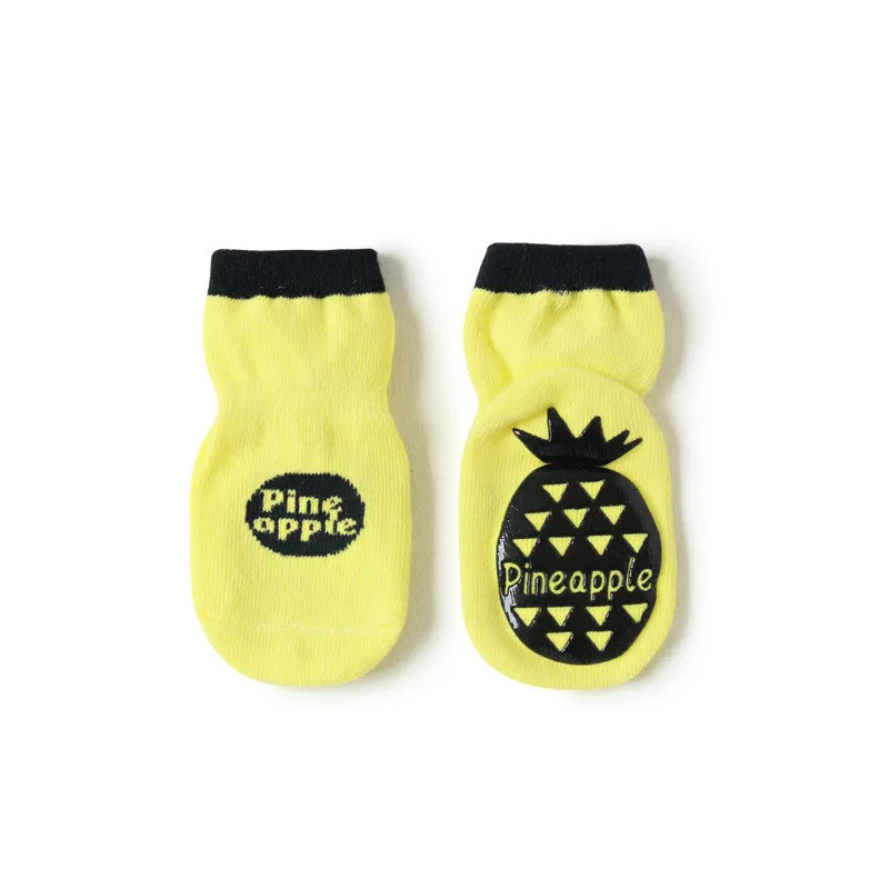 Lawadka-calcetines para beb&eacute; reci&eacute;n nacido, calcetines de moda para ni&ntilde;a, zapatos de suelo para beb&eacute;, antideslizantes, de suela suave, para juego en casa-3