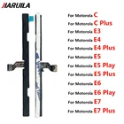 Кнопка включениявыключения питания, кнопка регулировки громкости для Moto G7 G8 G9 E7 Plus Play Power Lite One Action Vision Hyper Fusion, гибкий кабель