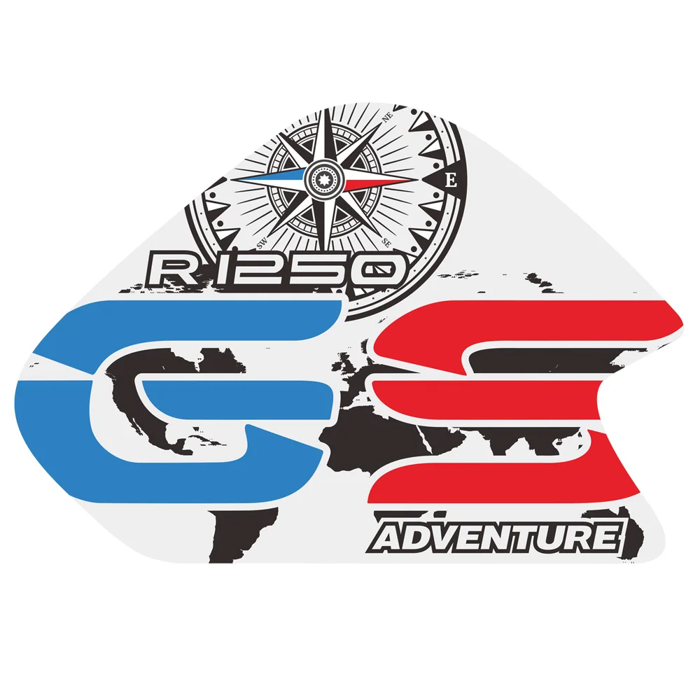 Мотоцикл корпус газ топливный бак колодки протектор наклейки подходят для BMW R1250GS