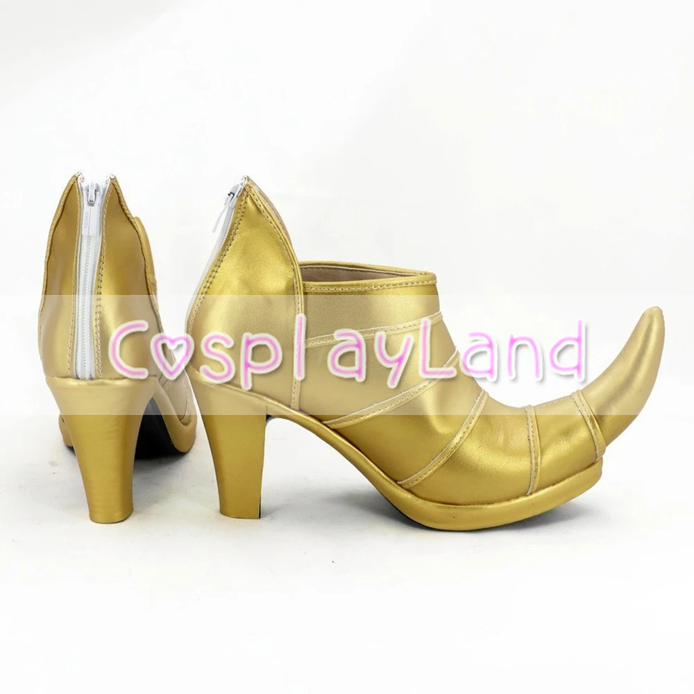Обувь для костюмированной вечеринки JoJo's Bizarre Adventure 3 Dio Brando на высоком каблуке