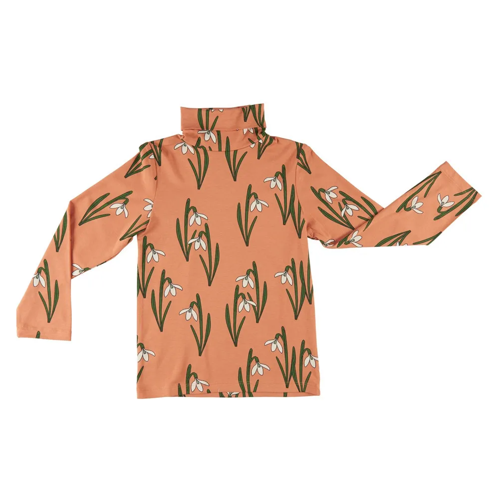 Детская одежда брендовая модная осенне-зимняя детская толстовка с цветочным