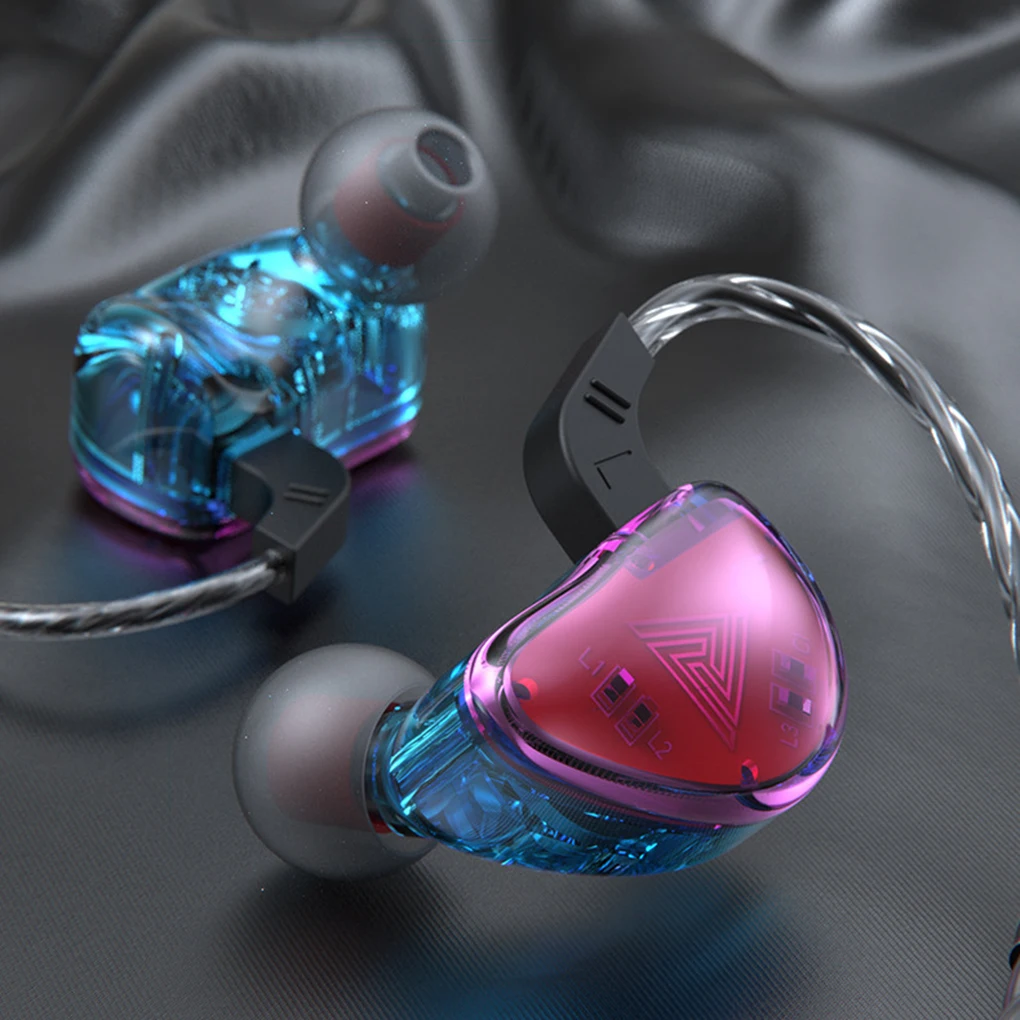 

High Quality 1Pair Wired Earphone 3.5mm Bass In-ear Type Headphone Sports Earphone with Built-in Microphone