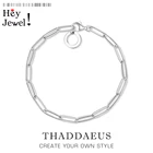 Браслеты с подвесками, браслеты из стерлингового серебра 2020 пробы для мужчин и женщин, модный брендовый подарок для лета, 925