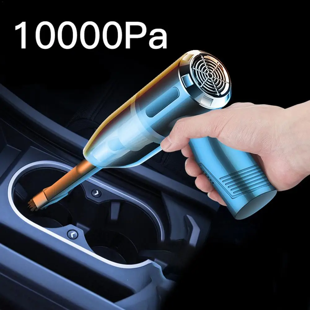 

120W Car Handheld Vacuum Cleaner Cordless Rechargeable 10000PA Strong Suction High Power For Car House And Office