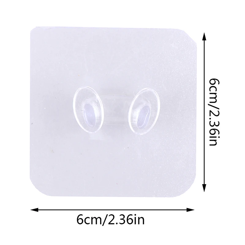 

10PCS Wall Door Hang Adhesive Sticky Hooks Wall Hanger Towel Kitchen Bathroom Tools