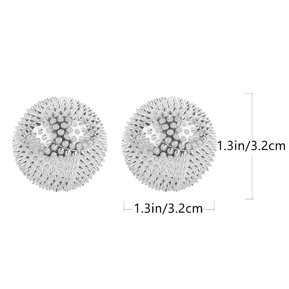 

4pcs Magnetic Rolling Massage Balls Spiky Acupuncture Ball Acupressure Massager