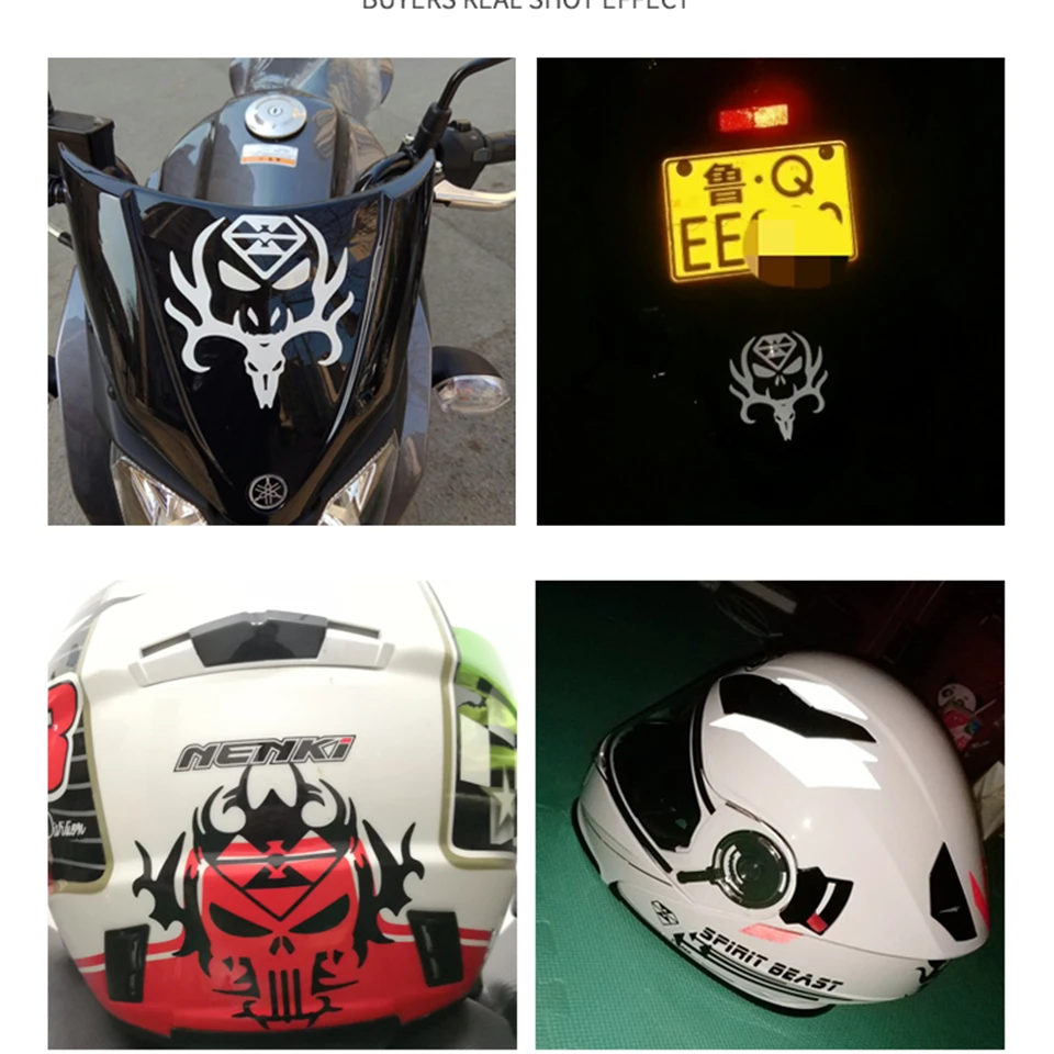 SPIRIT BEAST Universal Motorcycle Feul Tank Sticker Motocross Protector Anti-scratch Reflective For Honda Yamaha Benelli | Автомобили и
