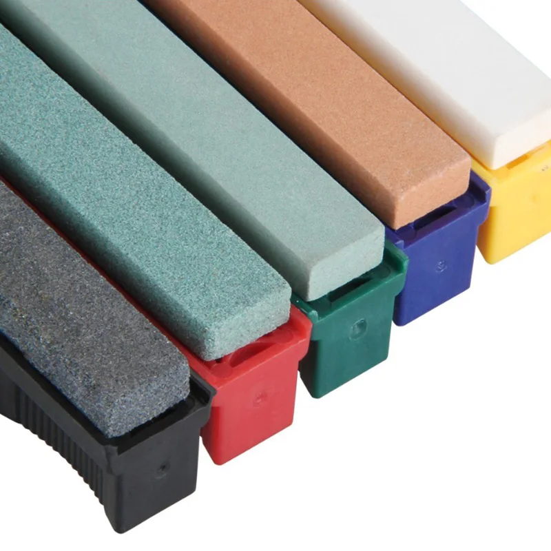 Лучшая точилка для ножей Делюкс 5 точильных камней набор система заточки