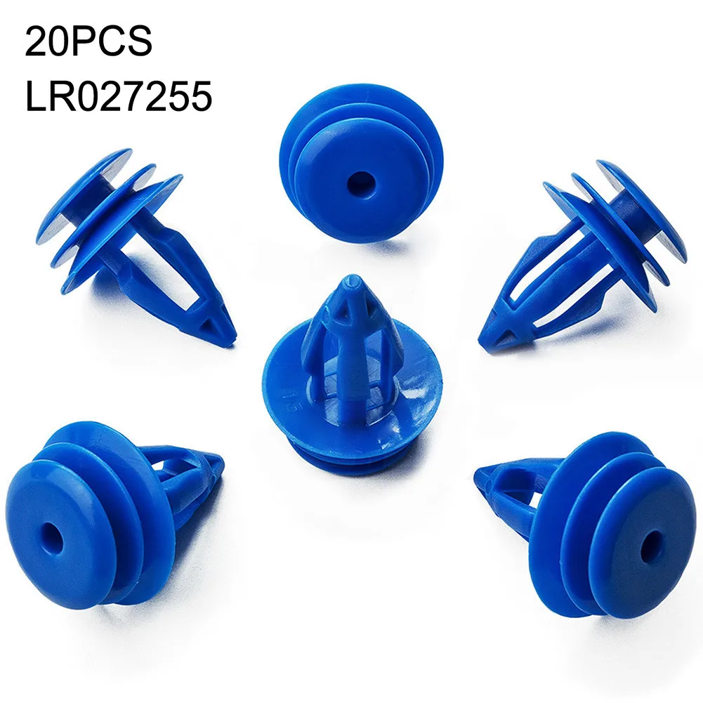 

20pcs Plastic Clips Car Door Guard Front Rear Wheel Arch Trim Fastener Clips Kit Fit For Range Rover Evoque LR027255