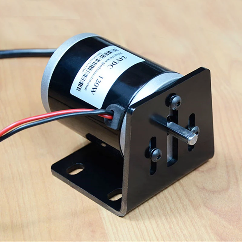 Высокомощный микро токарный станок двигатель двигателя 24 В постоянного тока 120