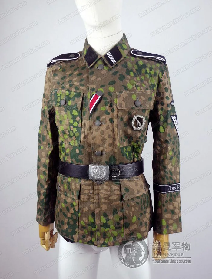 Военная Униформа времен Второй мировой войны немецкая Элитная гвардия DAS REICH