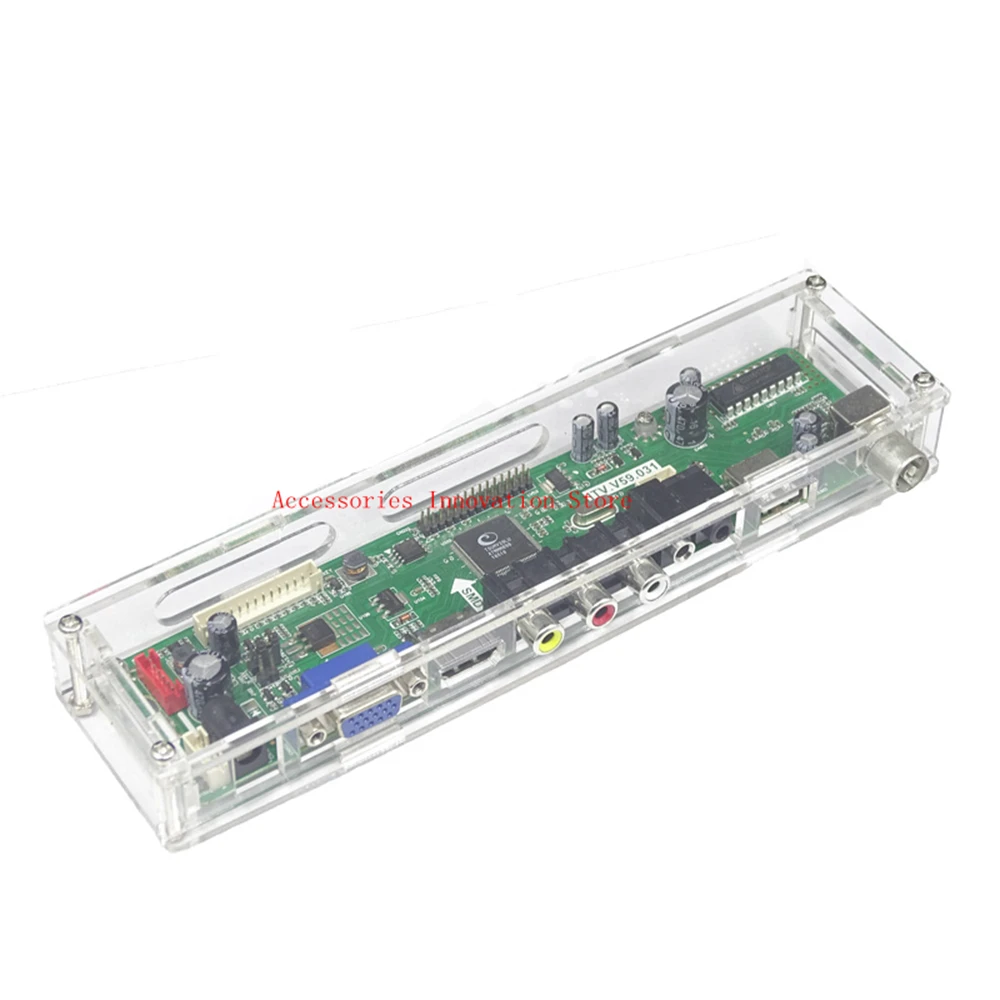 TV29 TV53 TV56 3663 DVB-T Transparent Protective Box Shell Storage for LED LCD Screen TV controller Driver Board | Компьютеры и офис