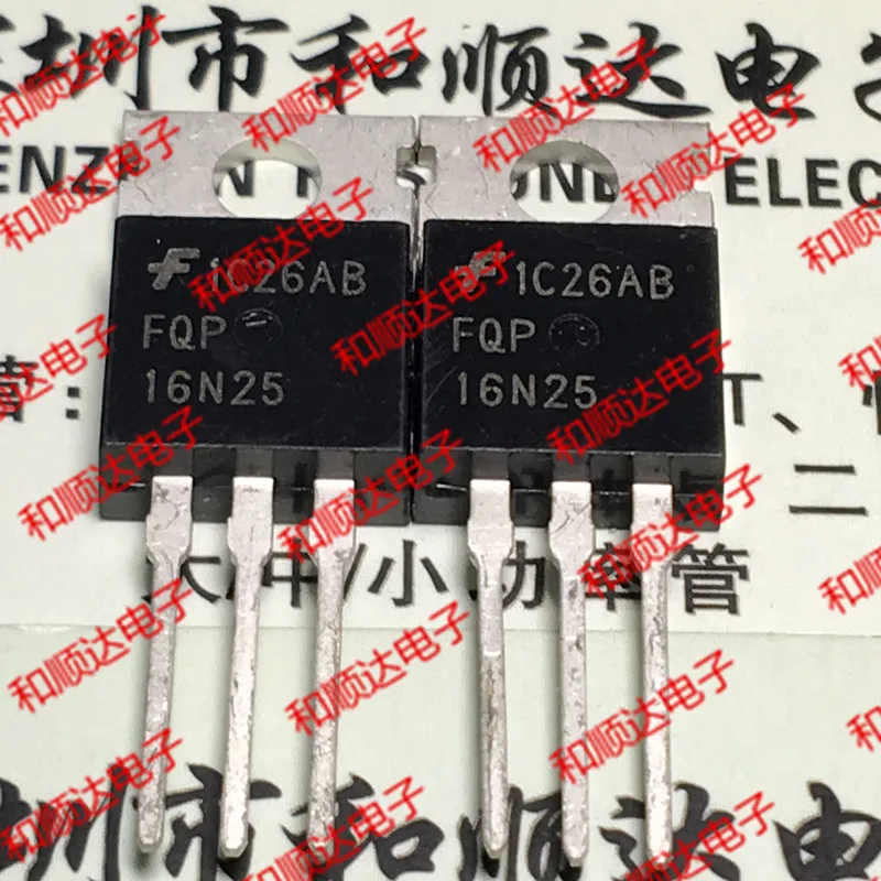 

10PCS FQP16N25 TO-220 250V 16A